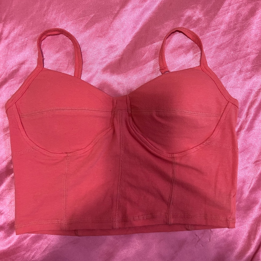 Blue notes crop top size medium